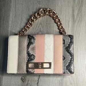 ALDO Elegant Multi-Color Chain Strap Bag